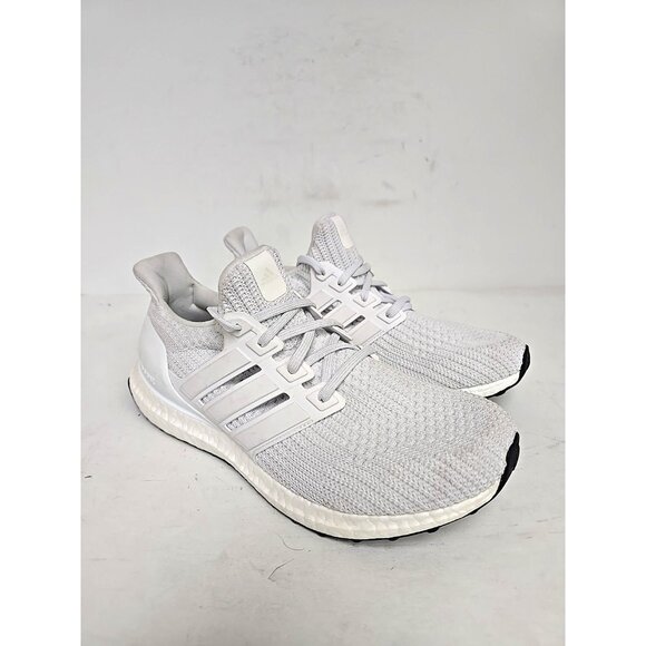Adidas Men's UltraBoost 4.0 DNA Running Shoe FY9120 Triple White Size 8M - Picture 1 of 8